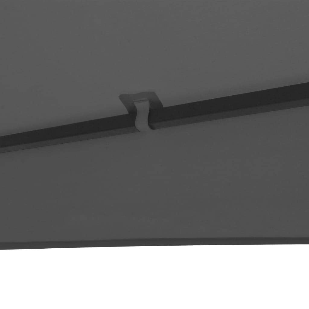 Gazebo Canopy Tent 127.2"x108.3"x104.3" Anthracite W128