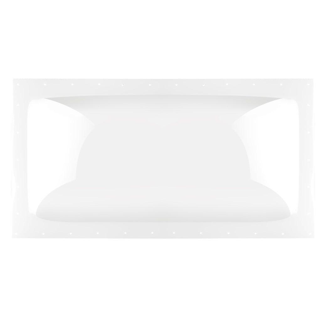 White Impact Resistant RV Skylight Dome H861107