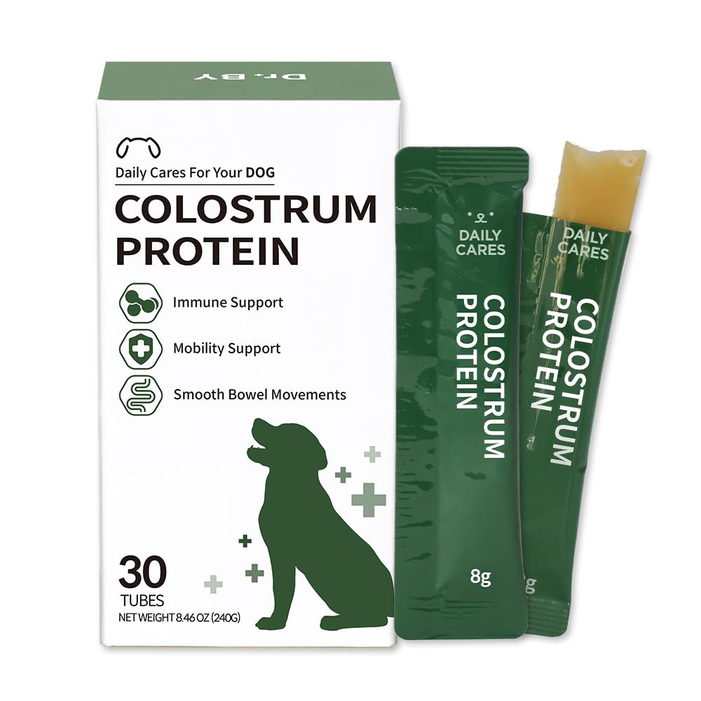 Colostrum Whey Protein Dog Supplement 30 Tubes I83701