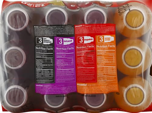 Flavored Water 4 Flavor Variety Pack 20 Fl Oz Bottles Pack of 12 M37287