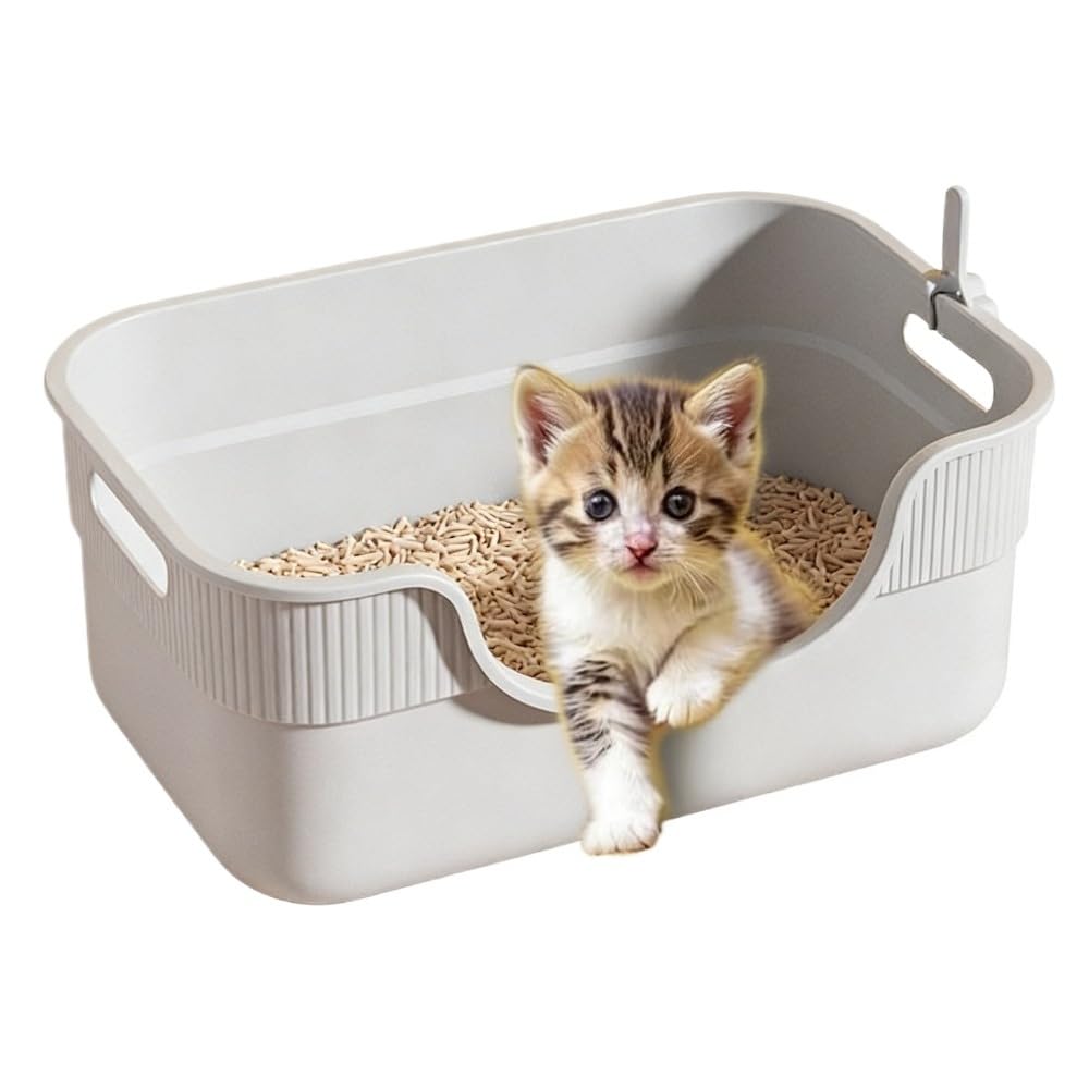 Low Entry Open Top Cat Litter Box E930