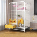 Heavy Duty Cat Cage Playpen Metal Cattery with Brake Casters Z81952