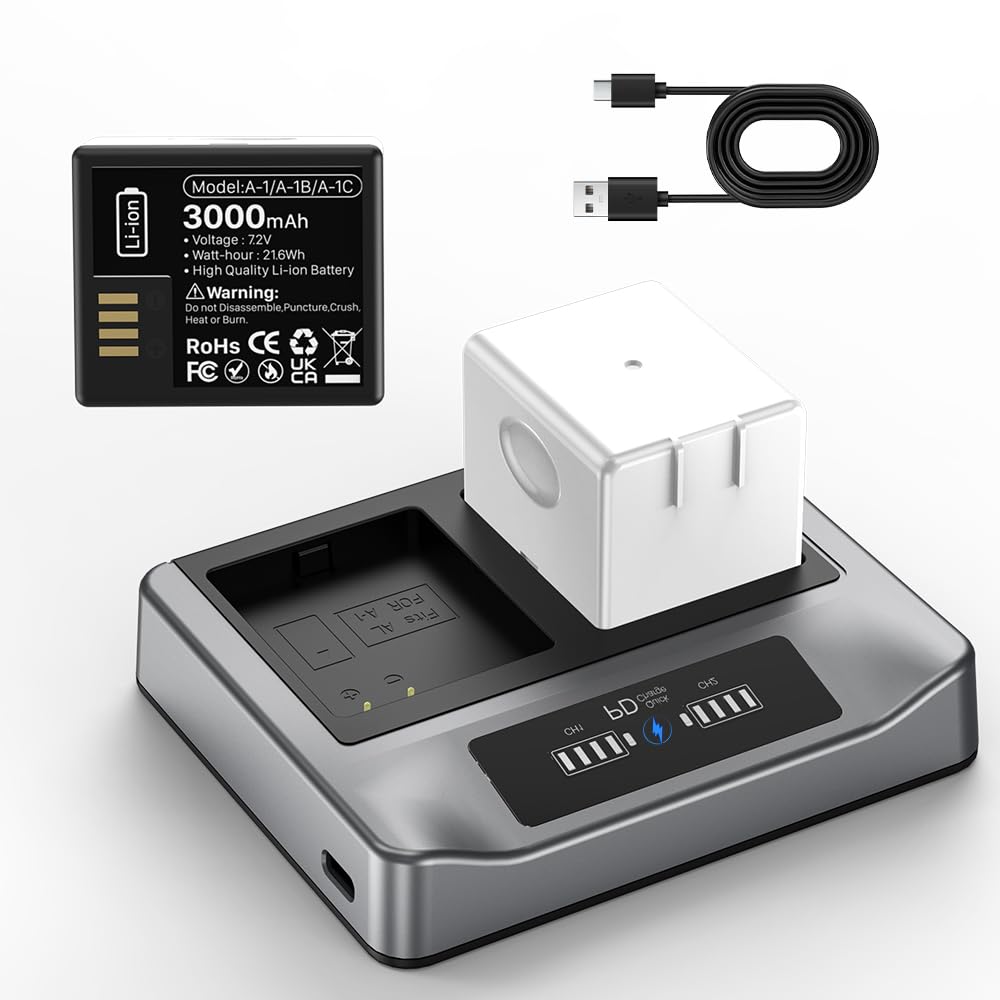 3000mAh Replacement Battery with Charging Station P264