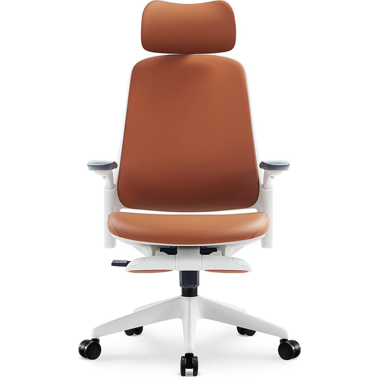 Leather Ergonomic Office Chair with Footrest C8081