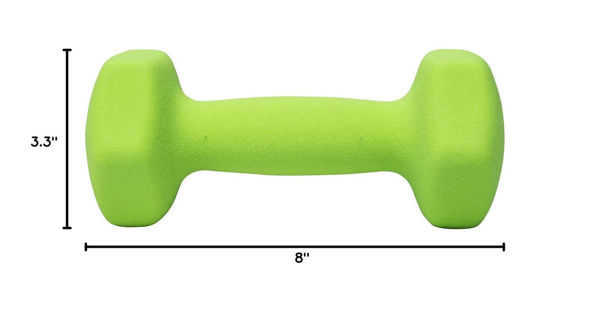 Set of 2 Neoprene Coated Dumbbells Q15892