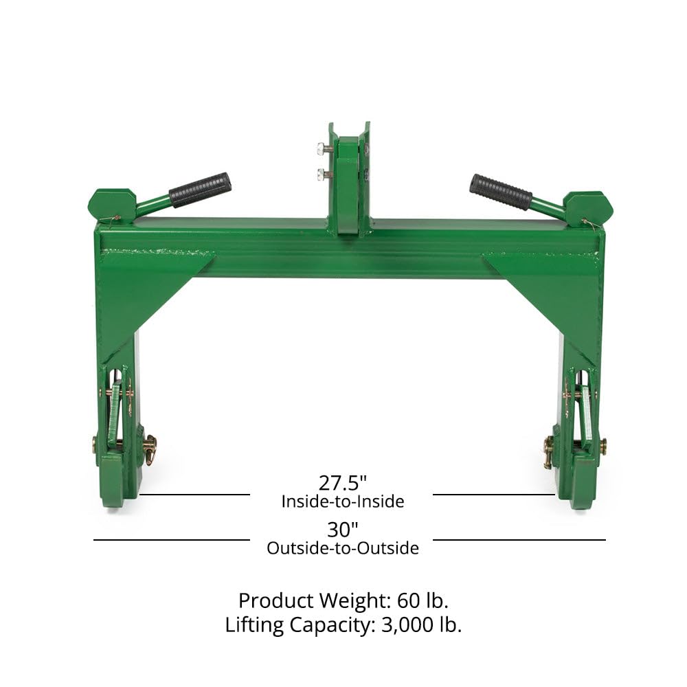 Green 3 Point Quick Hitch Adaptor F805980