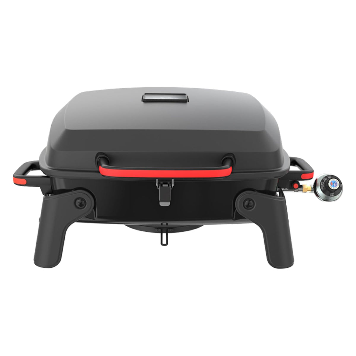 Tabletop 1 Burner Gas Grill with Warming Rack T304