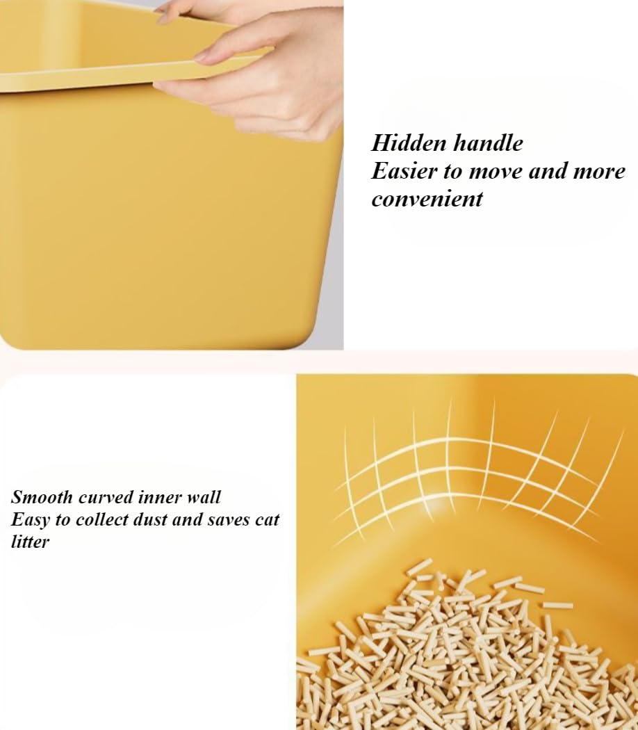 Low Entry Open Top Cat Litter Box E930