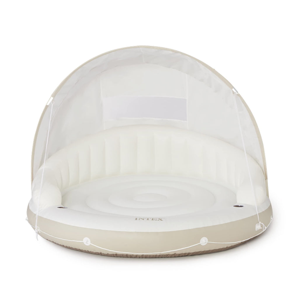 Inflatable Pool Float Lounge with Sunshade H955
