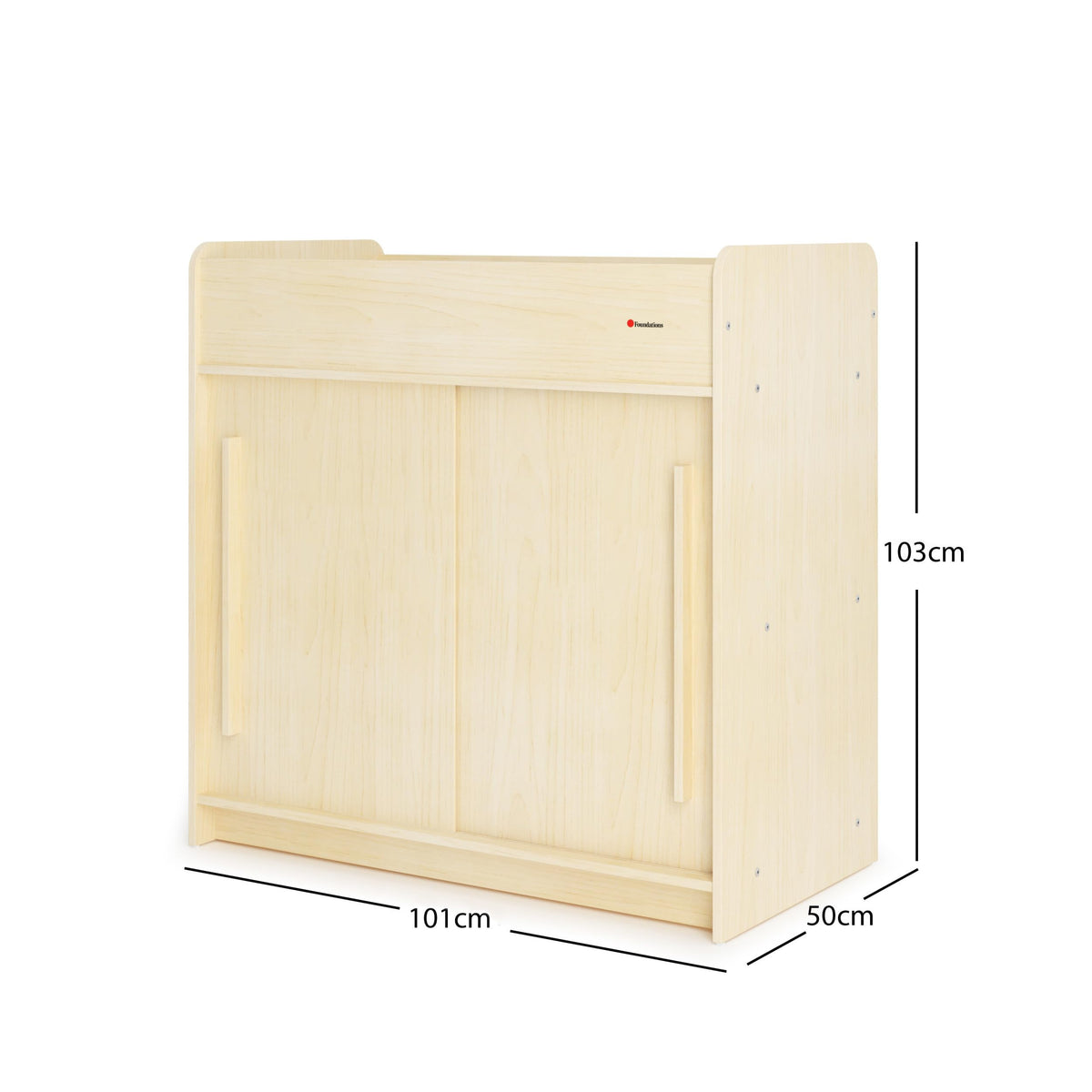 Daycare Changing Table with Built-in Shelving P722809