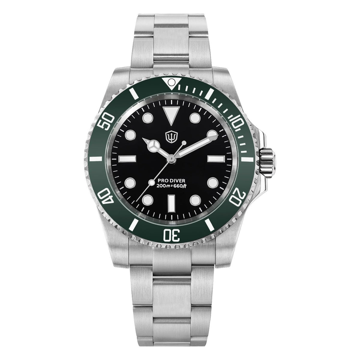 40mm Sapphire Crystal 200m Waterproof Quartz Diver Watch A979