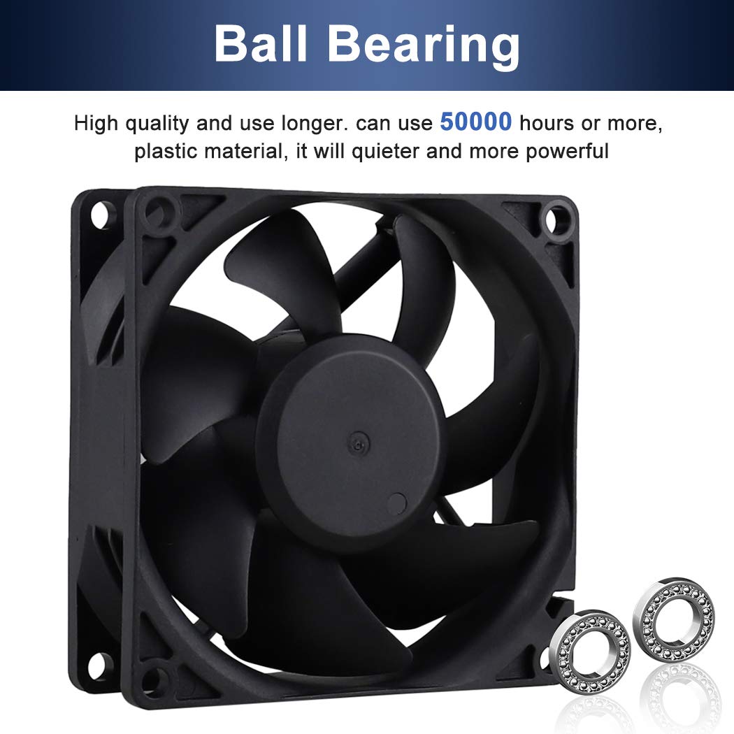 80mm EC Axial Brushless Cooling Fan J6098