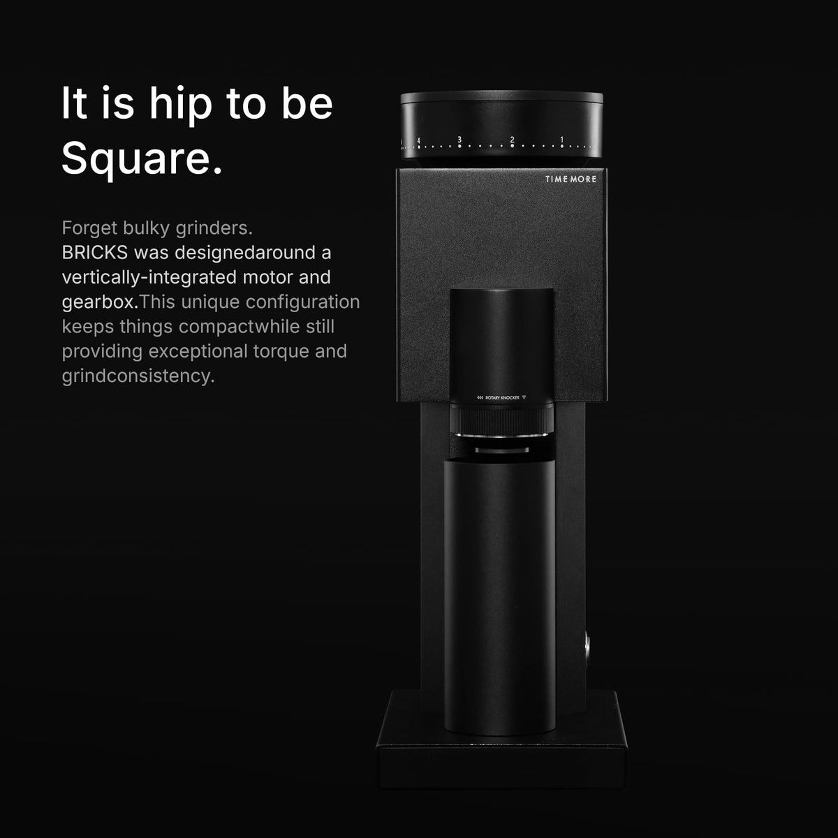 Electric Coffee Grinder 150 Adjustable Settings Stainless Steel Black X17852