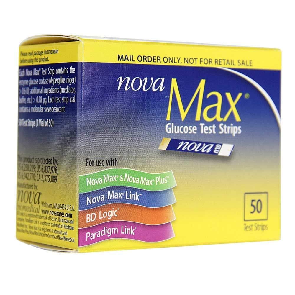Glucose Test Strips, Box of 50 Strips I56991