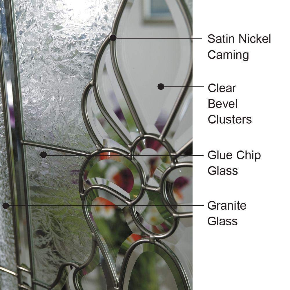Steel Left Hand In-Swing Exterior Prehung Door 64 inch x 80 inch K8475