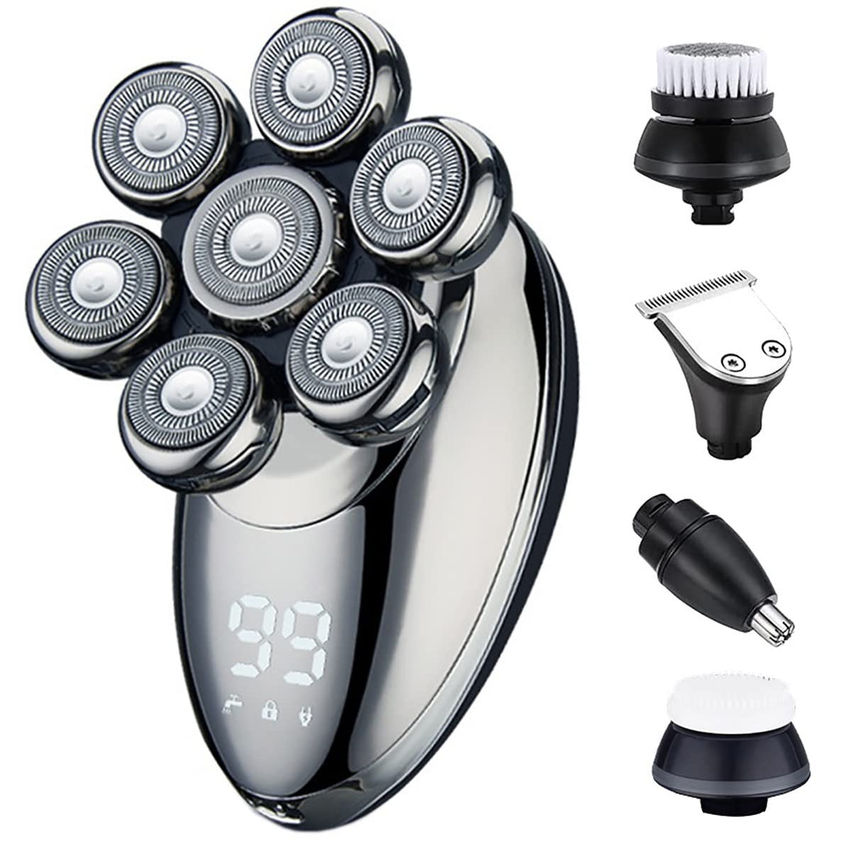 5 in 1 USB Rechargeable Electric Shaver K6973