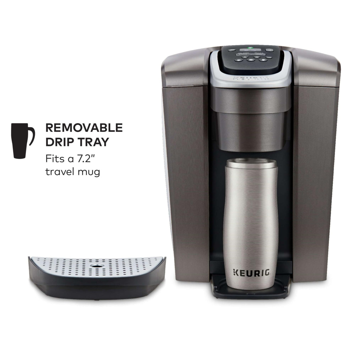 Single Serve K-Cup Pod Coffee Maker, 8 to 12oz Brew Size, Programmable C60064