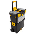 Rolling Tool Box with Wheels, Foldable Handle, and Removable Top X70663