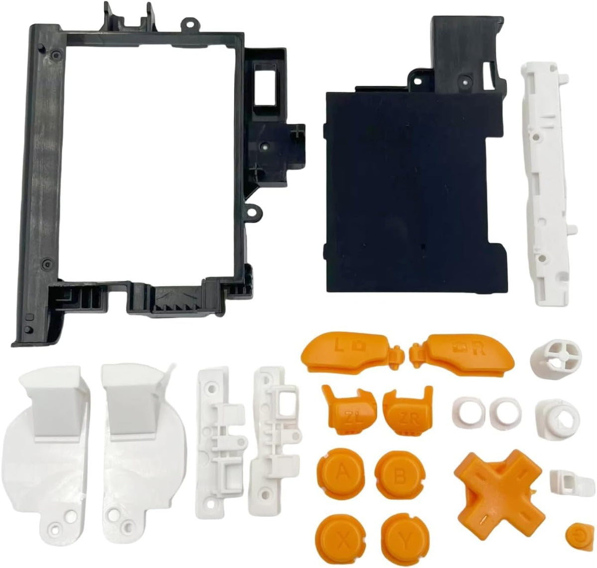 White & Yellow Button Set for New 2DS XL LL Console S569
