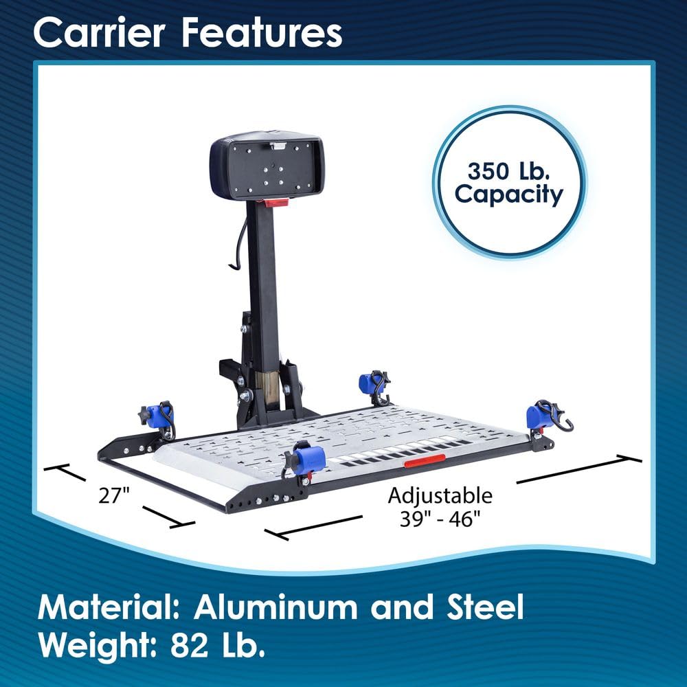 Electric Mobility Scooter Carrier with 2" Trailer Hitch K768
