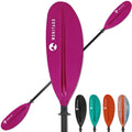 Adjustable Fiberglass Shaft PP Blade Kayak Paddle T35040
