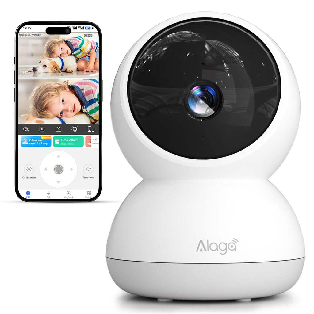 3K HD Indoor Security Camera with Night Vision G441238