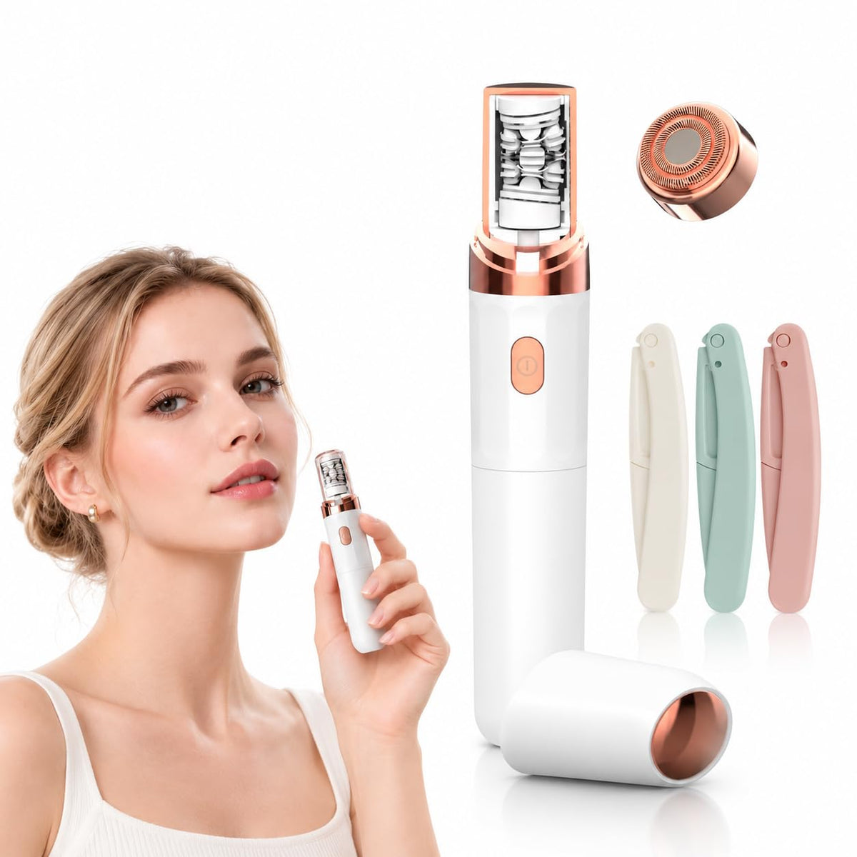 2 in 1 Epilator & Shaver with LED Light Y8504
