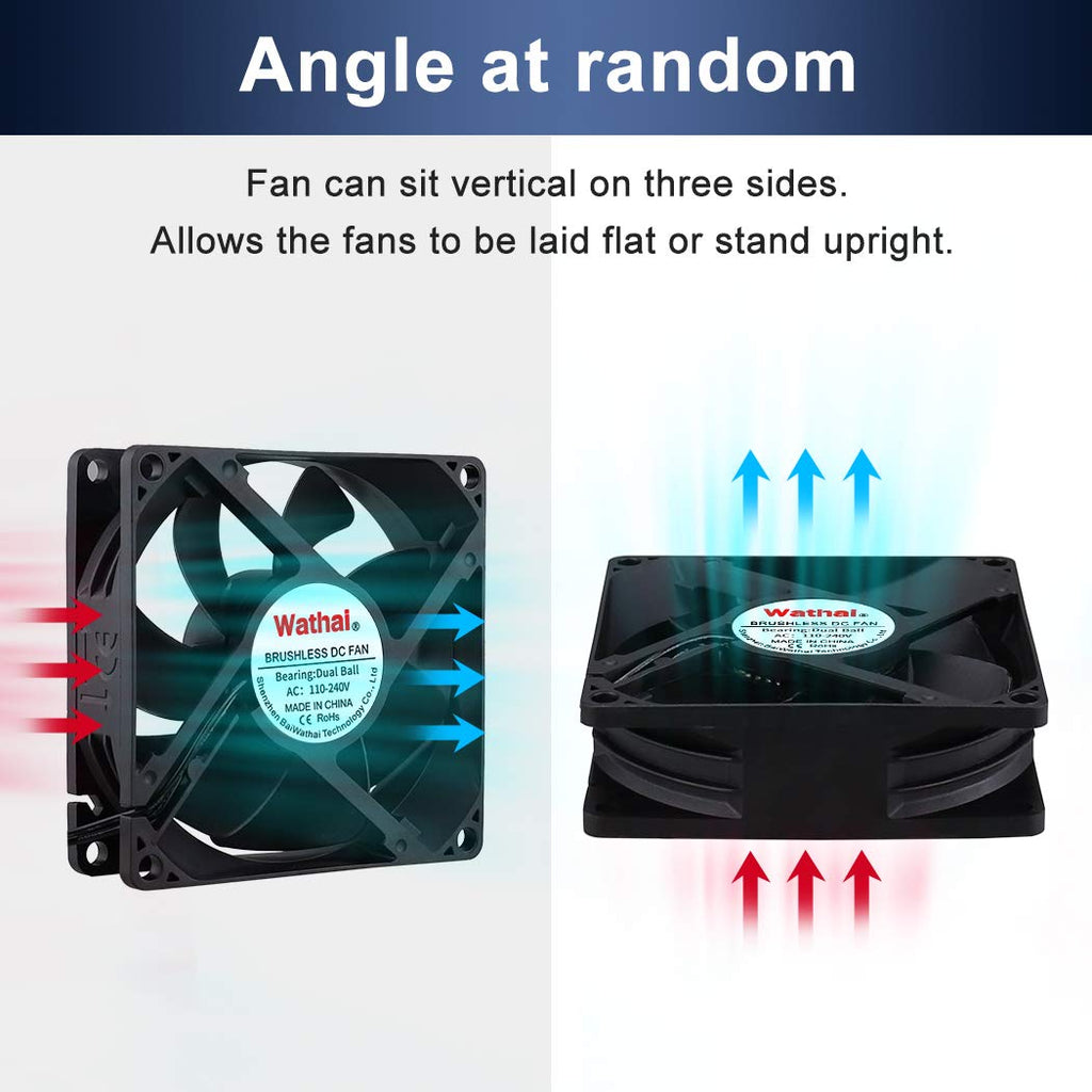 80mm EC Axial Brushless Cooling Fan J6098