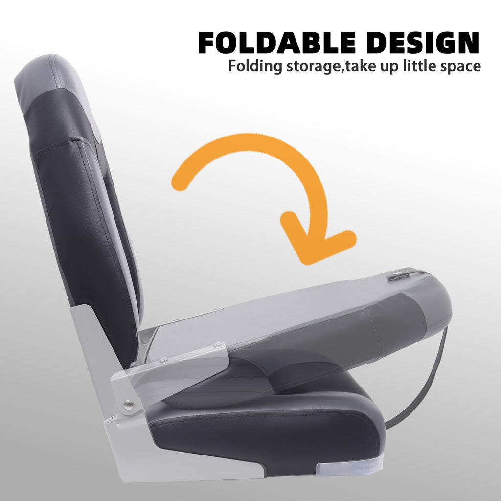 High Back Folding Boat Seat G107
