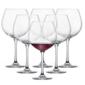Red Wine Glass Set of 6 Dishwasher-Safe Tritan Crystal 27.5 Ounce C4308