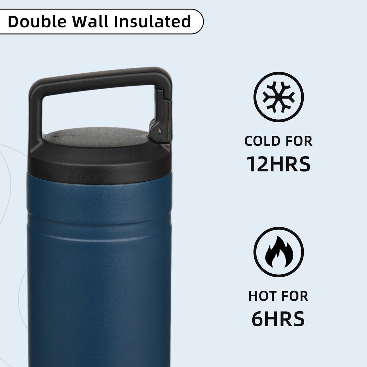 20 oz Insulated Stainless Steel Water Bottle G2561