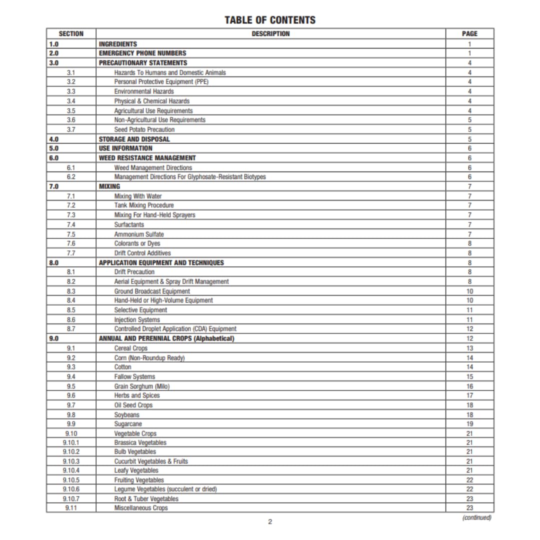 41% Glyphosate Herbicide 2.5 Gallon F563650