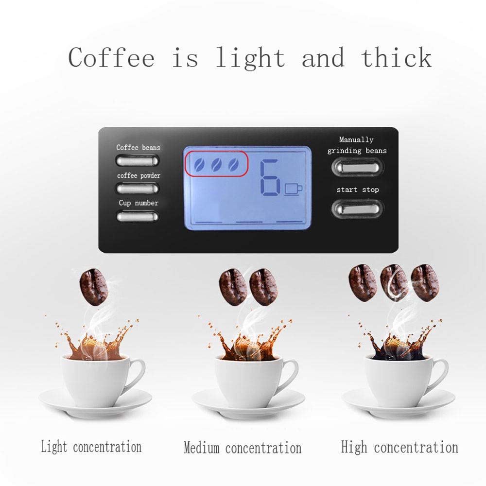 10 Cups Programmable Drip Coffee Machine with Glass Carafe M439
