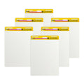 Super Sticky Easel Pads, 25" x 30", 6 Pads, White C26017