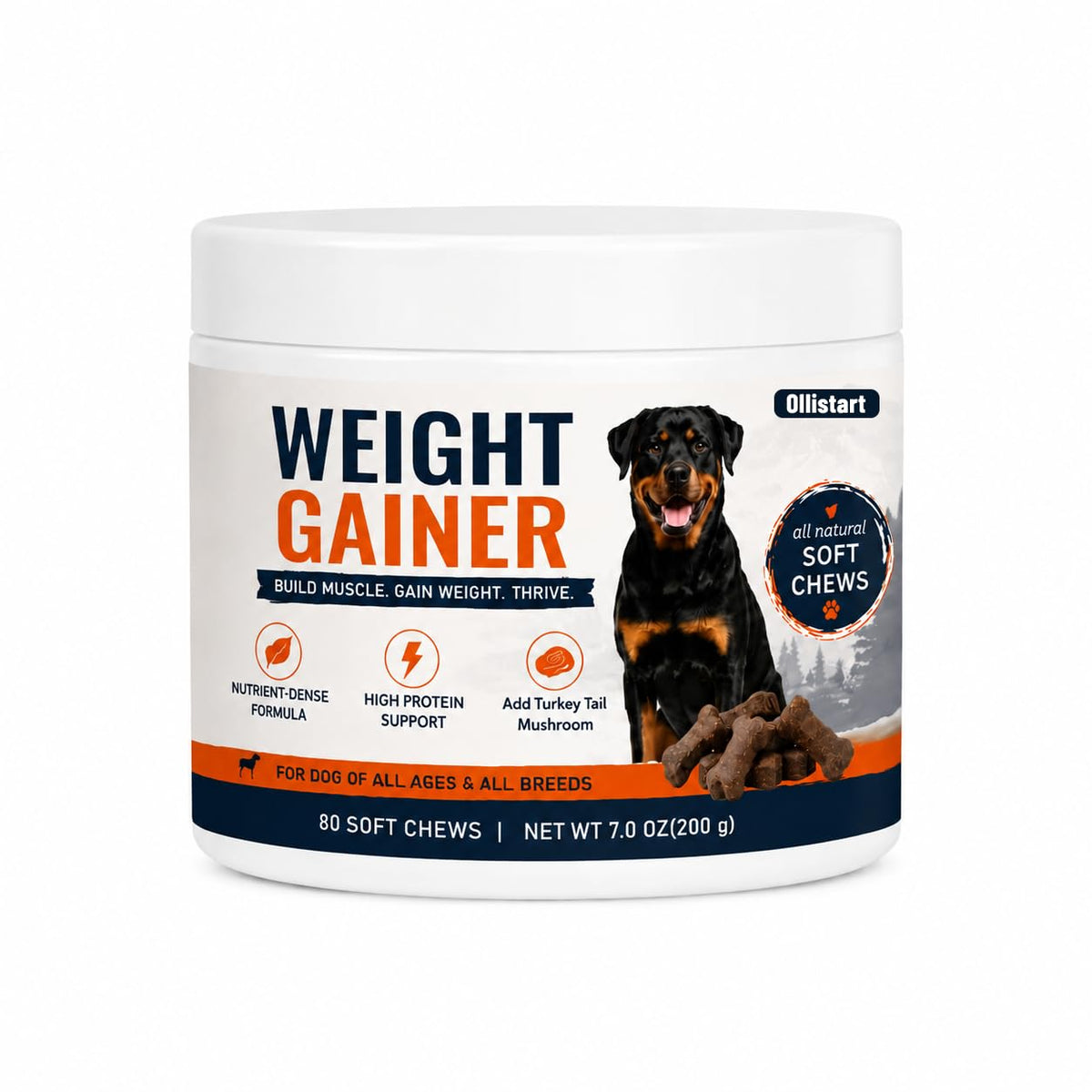 High Calorie Dog Weight Gainer Chews Y9274