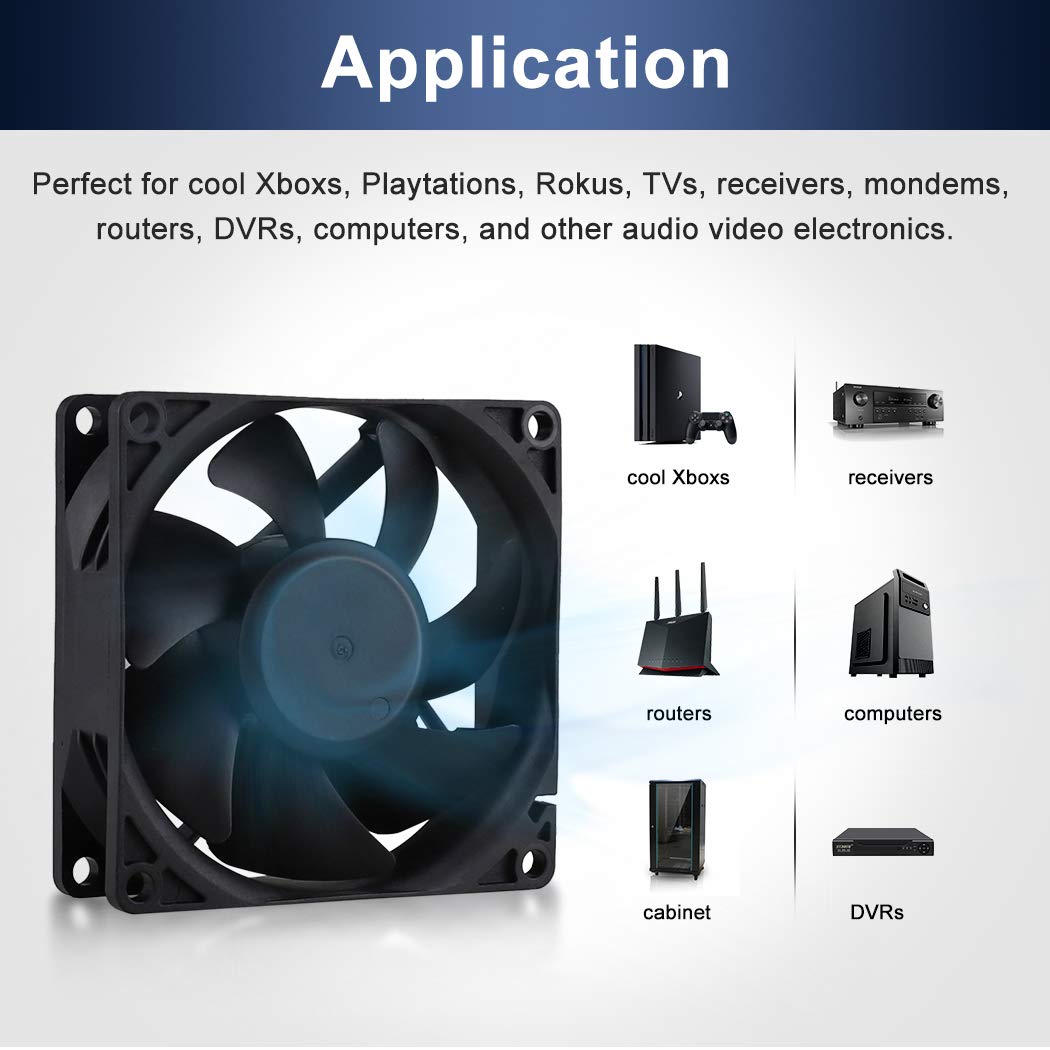 80mm EC Axial Brushless Cooling Fan J6098