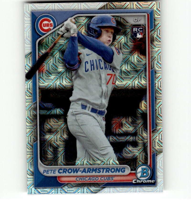 2024 Bowman Chrome Mega Box Mojo Refractor Baseball Trading Card N148317