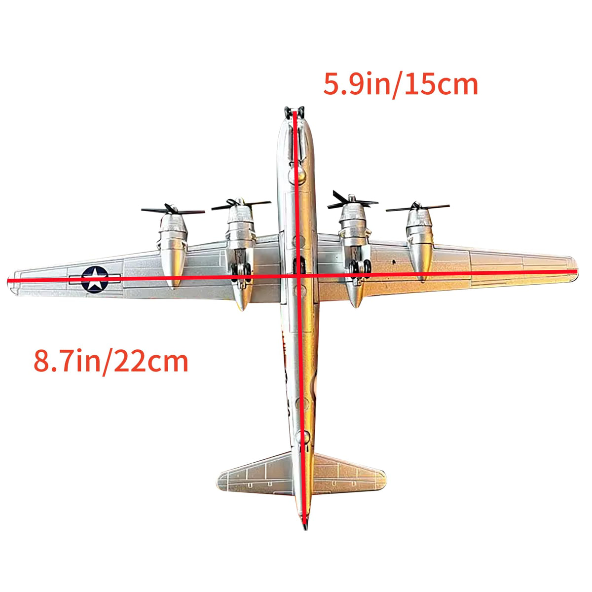 1:200 Alloy B-29 Bomber Aircraft Model V172661