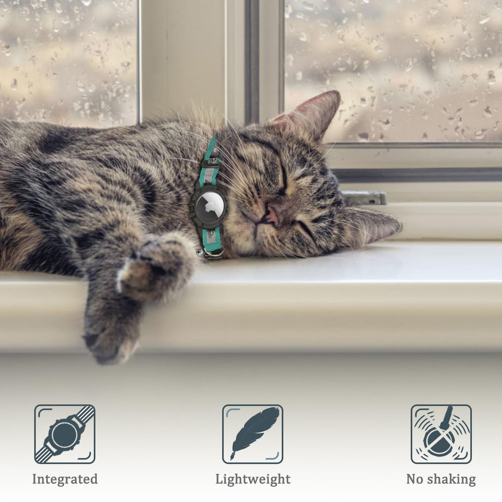 Reflective AirTag Cat Collar K119