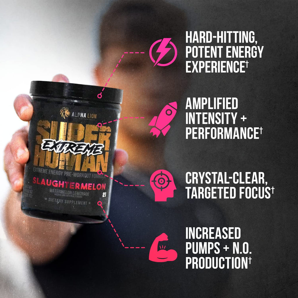 High Stim Pre Workout Powder with Beta Alanine & Caffeine (21 Servings) E780