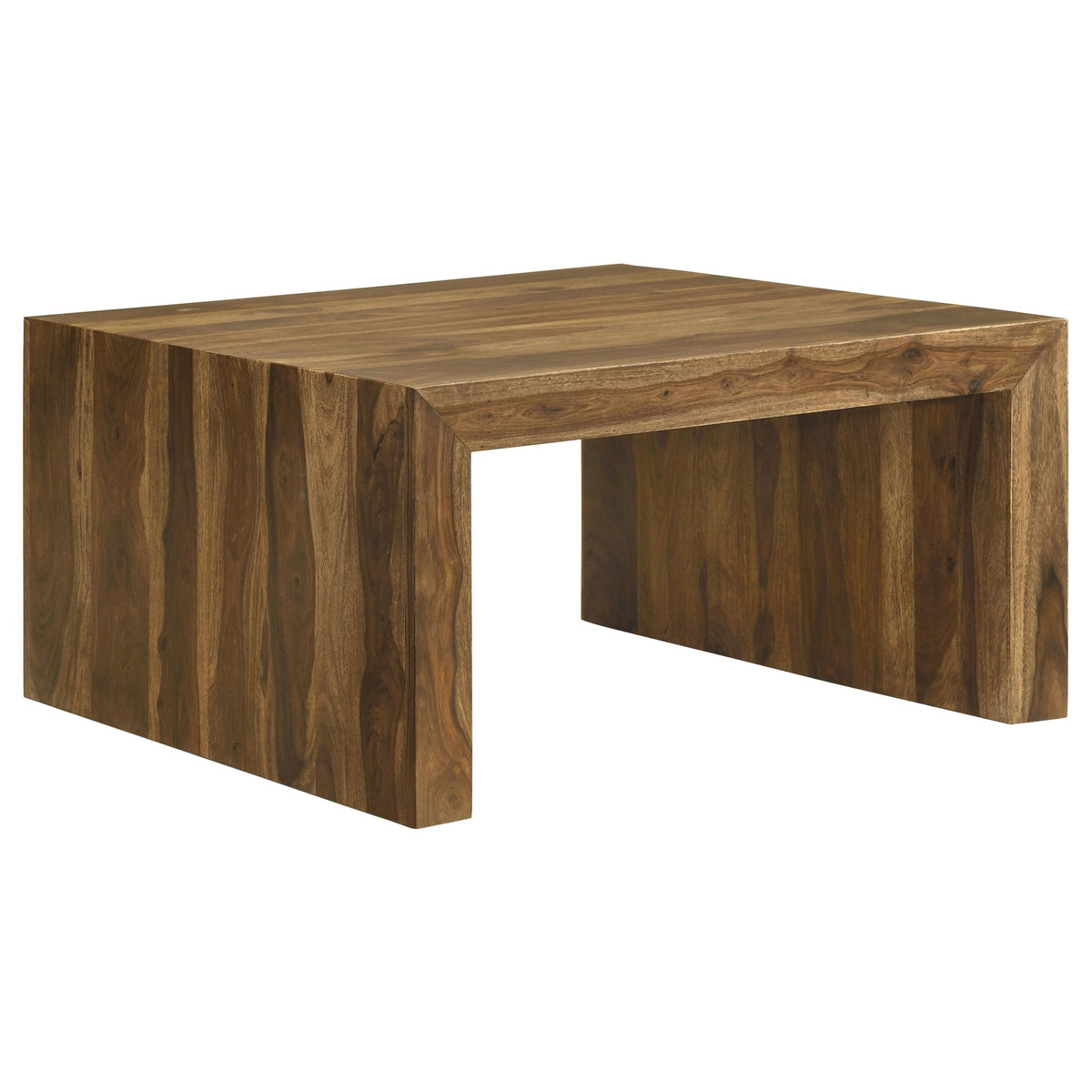 Solid Wood Square Coffee Table 34x34x18 Inches I87454