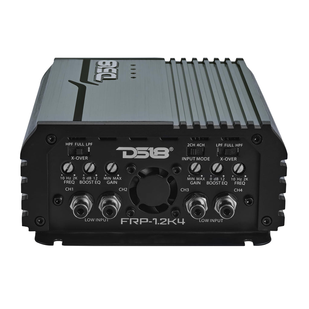 Ported Speaker Box with Dual 8" Mids, Tweeters & Amplifier D880369