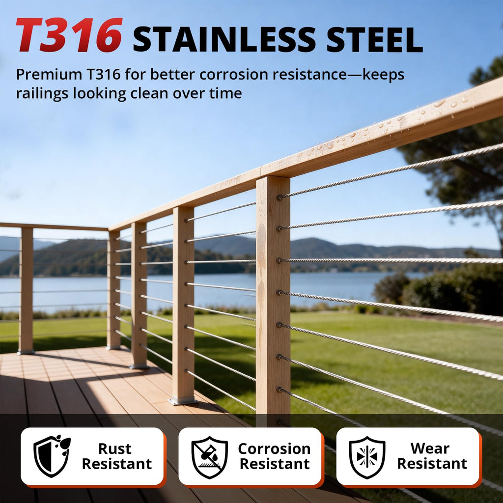 T316 Stainless Steel Cable O484098
