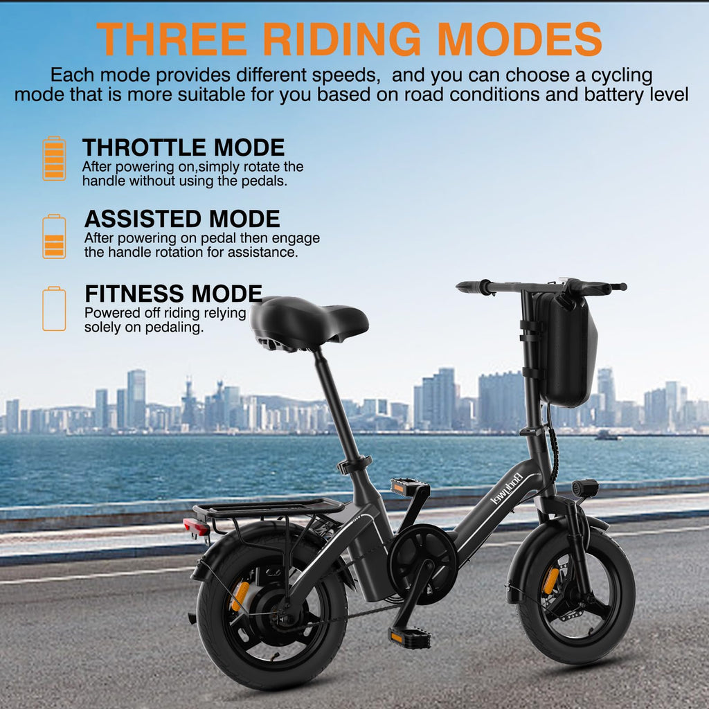 Folding Electric Bike 400W 36V 10Ah 14" A7925
