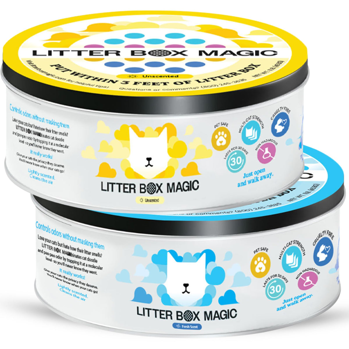 Cat Litter Deodorizer 16oz Pack of 2 W339922