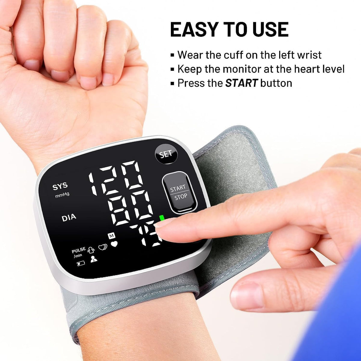 Wrist Blood Pressure Monitor X6165