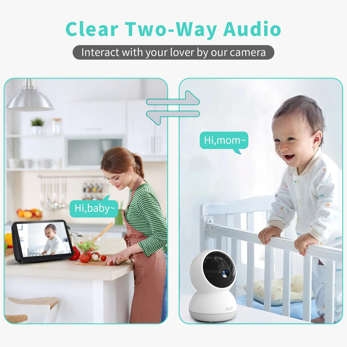 3K HD Indoor Security Camera with Night Vision G441238