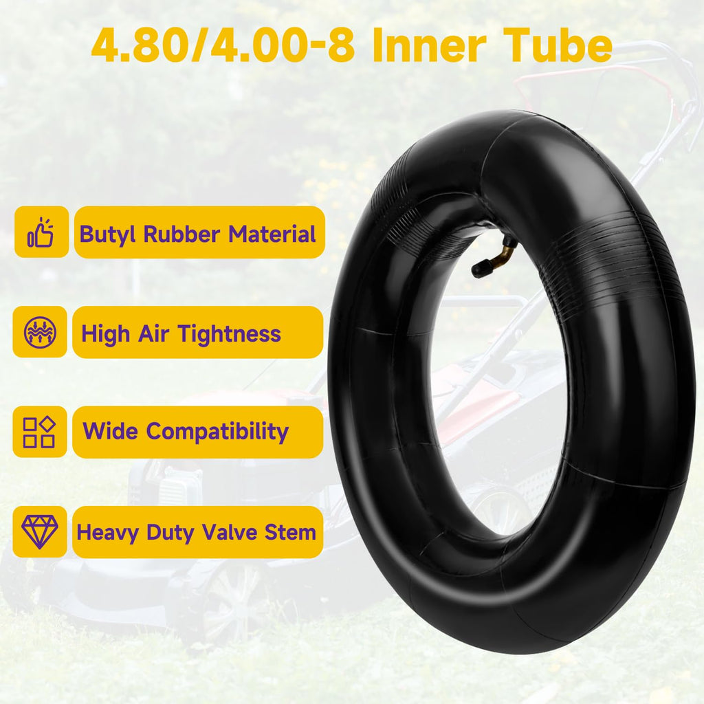 4.80/4.00-8 Inner Tube with TR87 Bent Valve 1 Pcs W604374