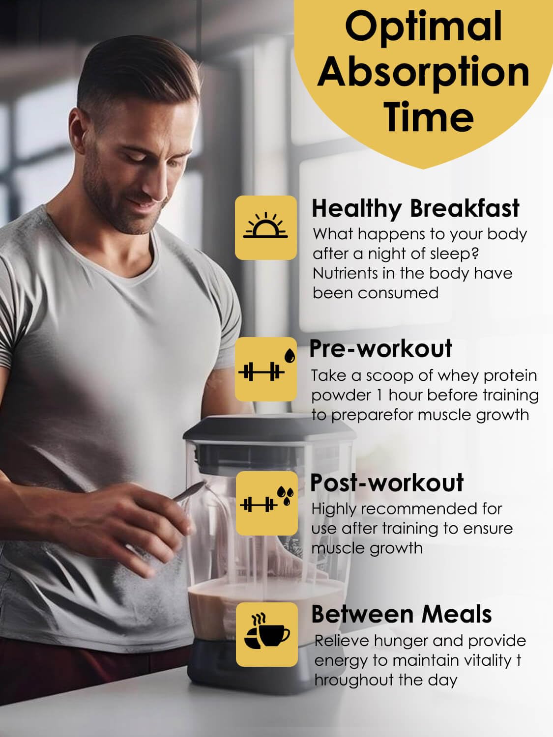 Unflavored Whey & Pea Protein Powder L749697