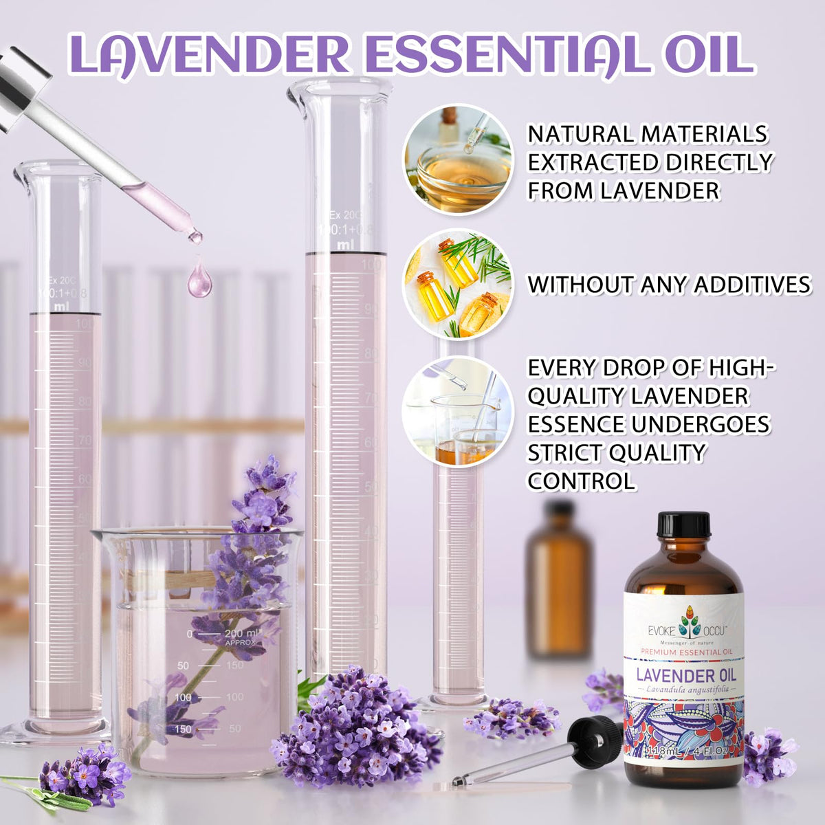 Basil and Lavender Essential Oil 4 Fl Oz R53649
